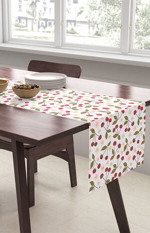 Red Table Runner image number 2