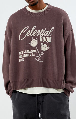 Celestial Cropped Sweater image number 2