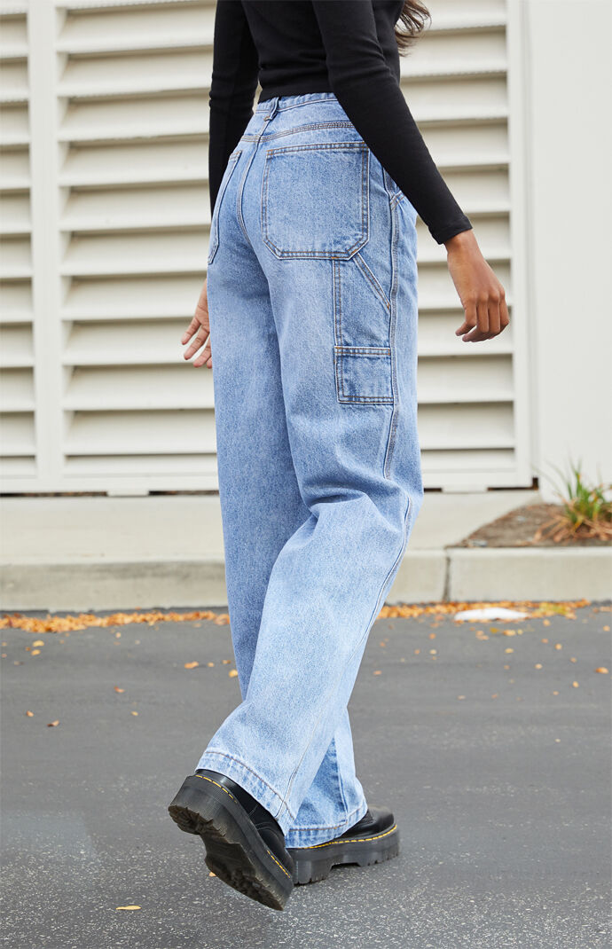 John galt light wash denim jeans clearance