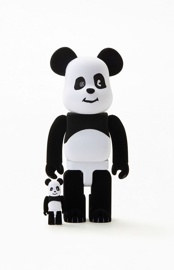 Bearbrick x CLOT Panda 100% & 400% Collectible Figure Set | PacSun
