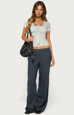 Malka Two Piece Tie Top image number 5