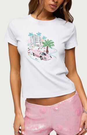 City Angel Beaded Baby T-Shirt image number 3