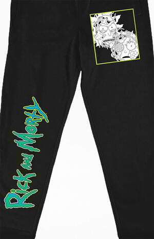 Rick and Morty Zombie Sweatpants image number 2