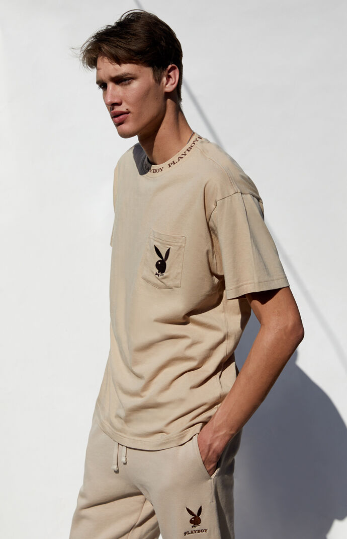 Playboy By Pacsun Collar Logo T Shirt At Pacsun Com