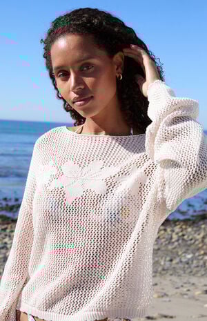 Juli Boat Neck Long Sleeve Sweater image number 2
