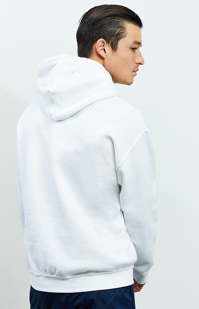 White Vector Hoodie