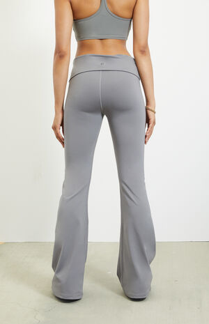 PAC WHISPER Active Fold-Over Waistband Flare Yoga Pants image number 4
