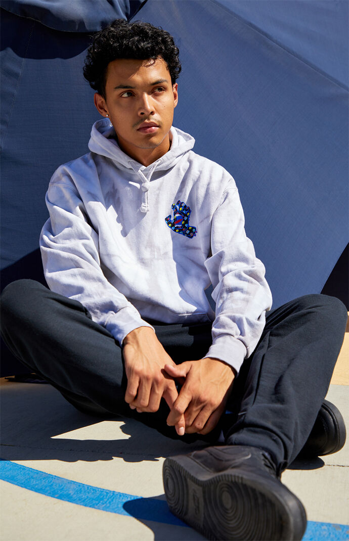 Tie-Dyed Jackpot Hand Hoodie