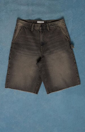 Harrison Cutoff Baggy Carpenter Denim Shorts&nbsp;Brown image number 1