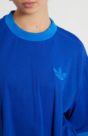 Blue Adicolor Heritage Now Oversized T-Shirt image number 2