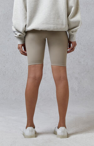 Essentials Tan Biker Shorts image number 4