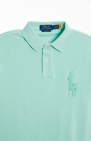 Classic Fit Big Pony Mesh Polo Shirt image number 2