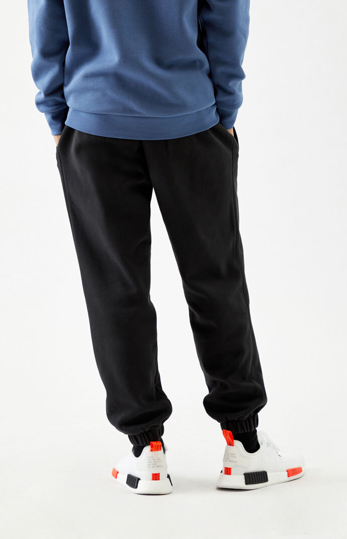 Black Overdyed Sweatpants