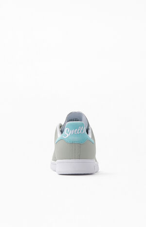 Grey & Mint Stan Smith Shoes image number 3