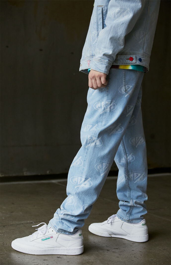 x J Balvin Printed Jeans