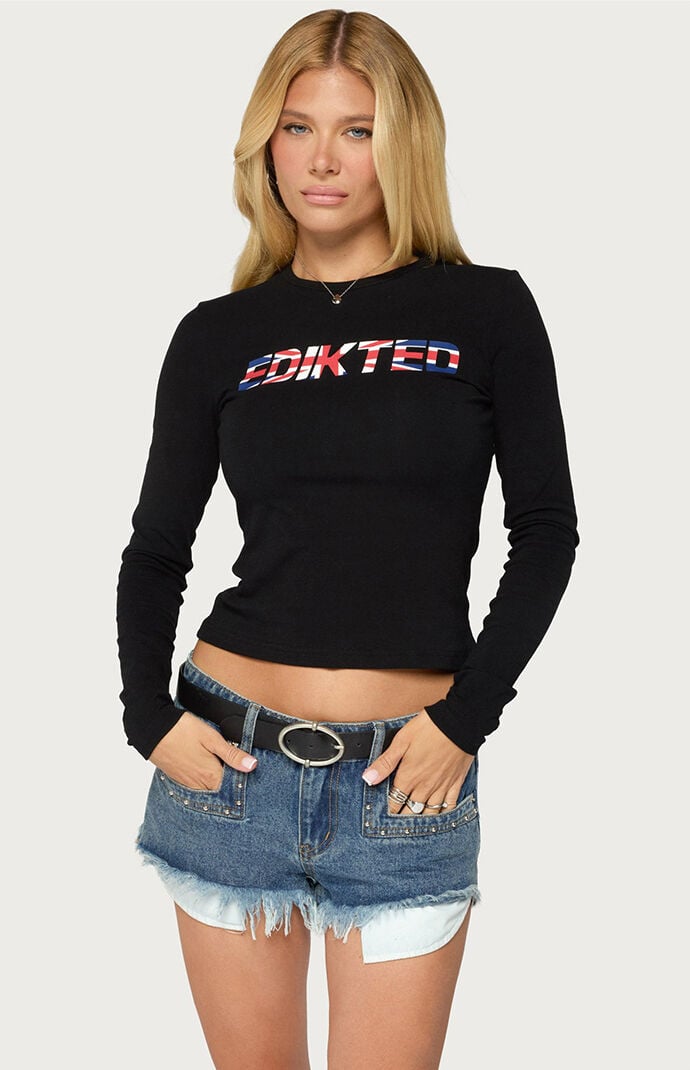 Edikted London Long Sleeve Top
