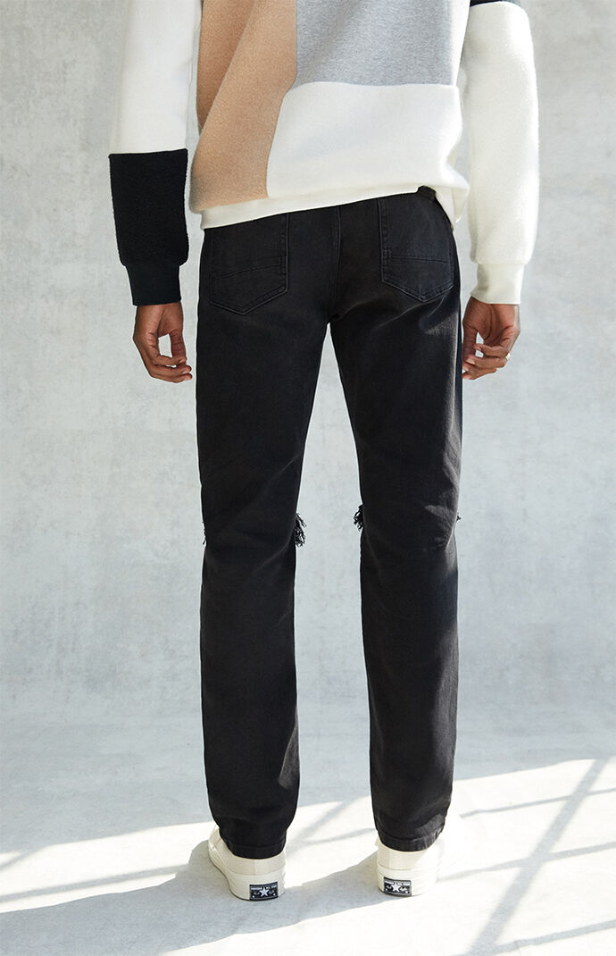 Loose Comfort Black Jeans