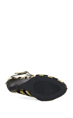 Women's Giannis Striped Wedge Sandals image number 5