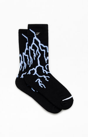 Electric Shock Crew Socks image number 2