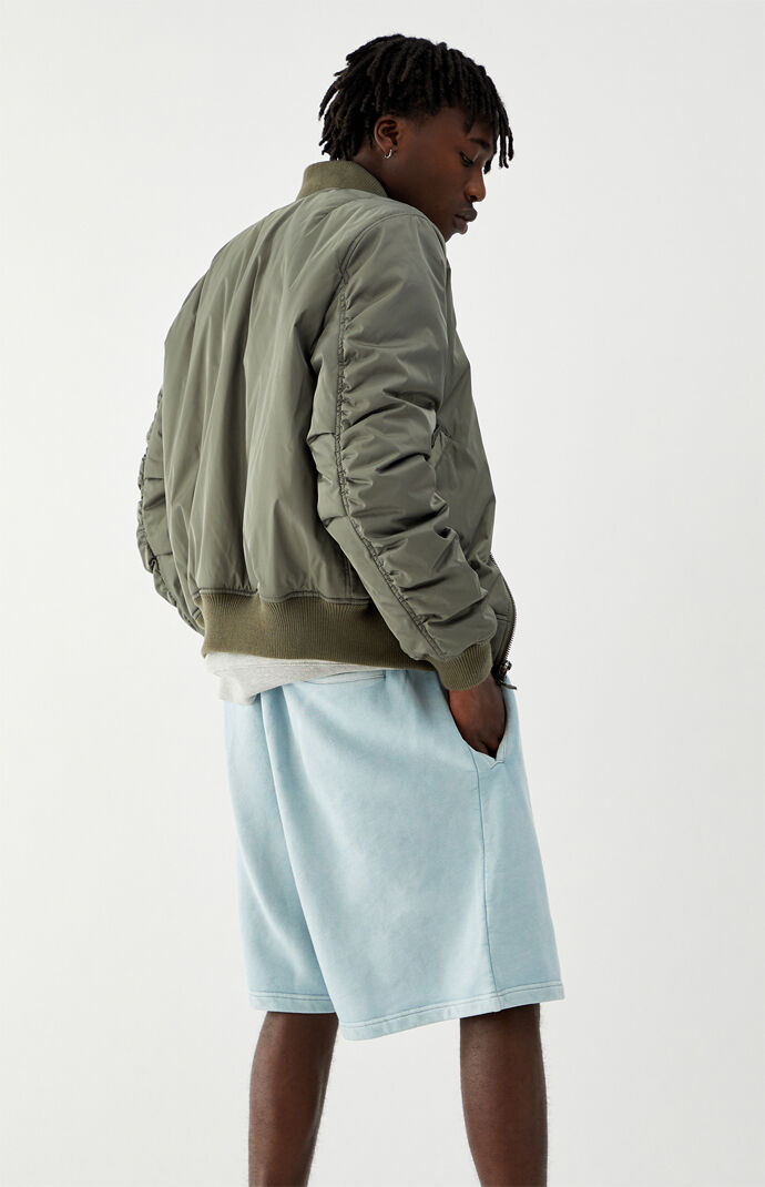 Light Blue Classic Natural Dye Sweat Shorts