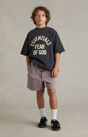 Kids Faded Black Campus '90s Short Sleeve T-Shirt image number 6
