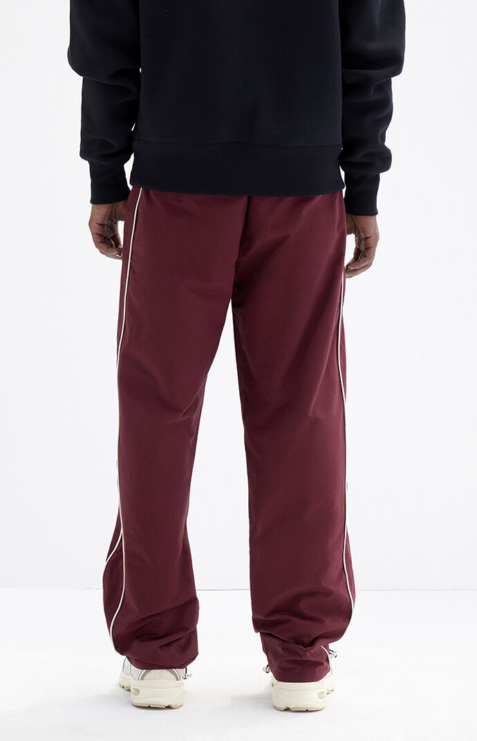PacSun Maroon Baggy Track Pants