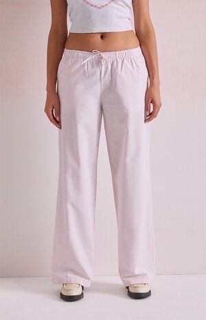 Linen Pull-On Pants