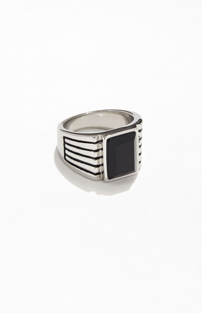 Silver Gem Ring