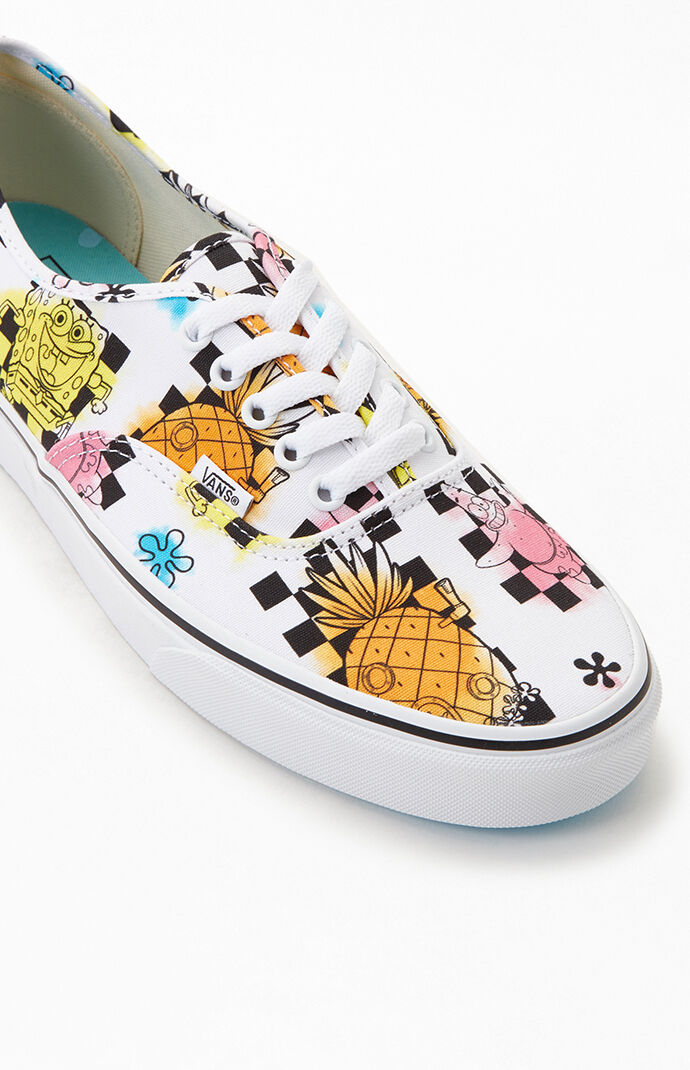 Vans authentic store x spongebob