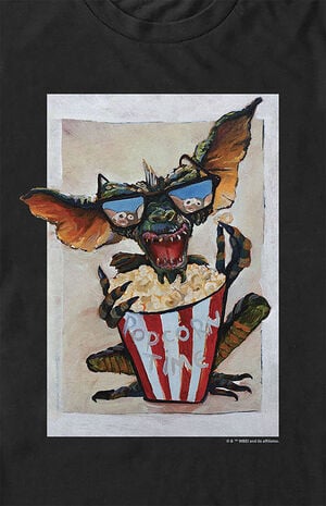 Popcorn Time Gremlins T-Shirt image number 2
