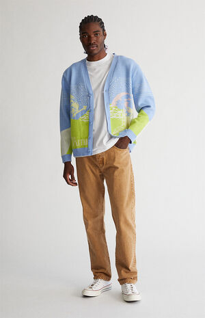 Recycled Tan Straight Jeans image number 2