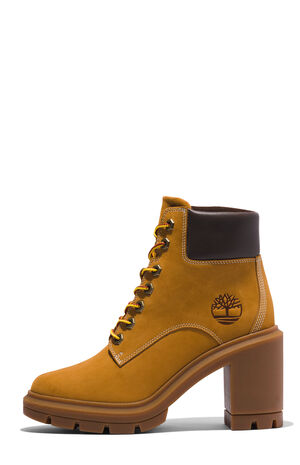 Women's Wheat Allington Heights Mid Lace-Up Boots image number 8