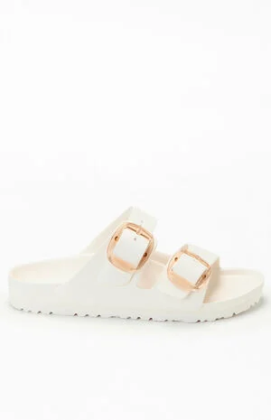 Women's Arizona Big Buckle EVA Sandals Eggshell image number 1