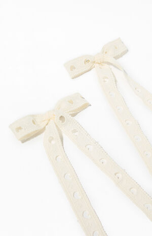 2 Pack Crochet Hair Clips image number 2