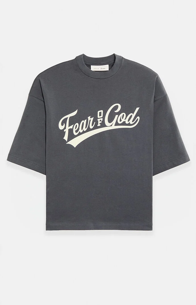 Fear of God Gray Merch T-Shirt Fear of God Gray Merch T-Shirt
