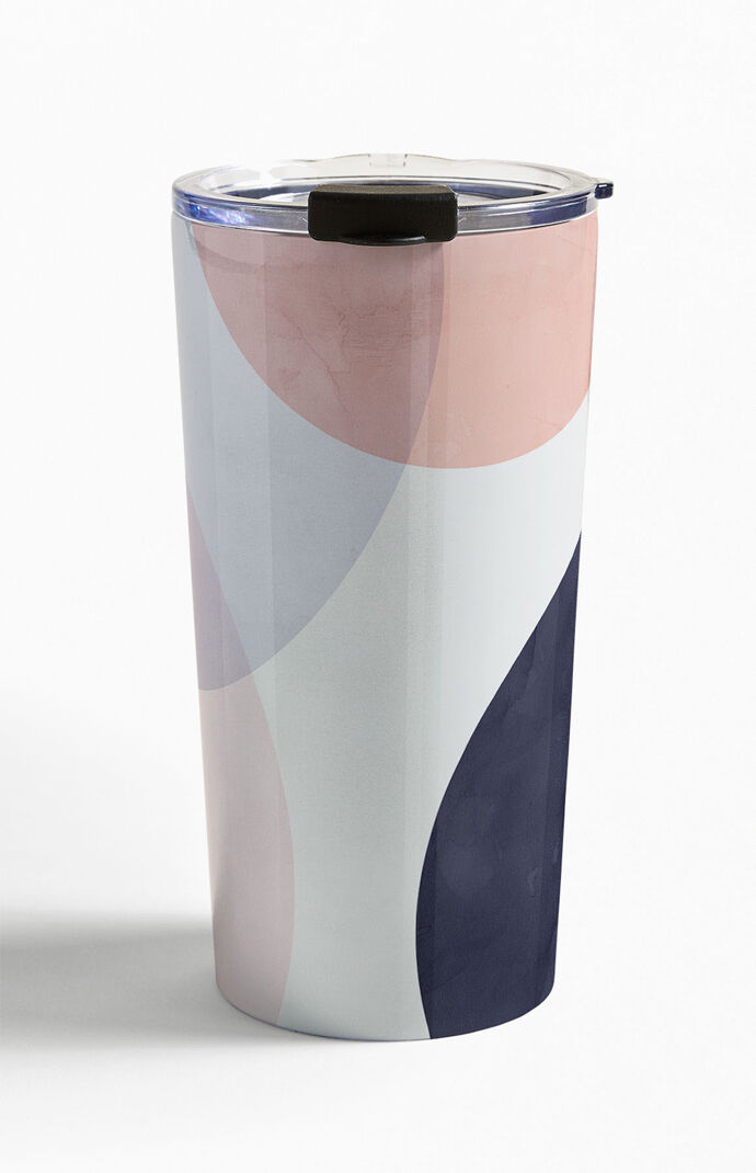 Pastel Shapes Travel Mug