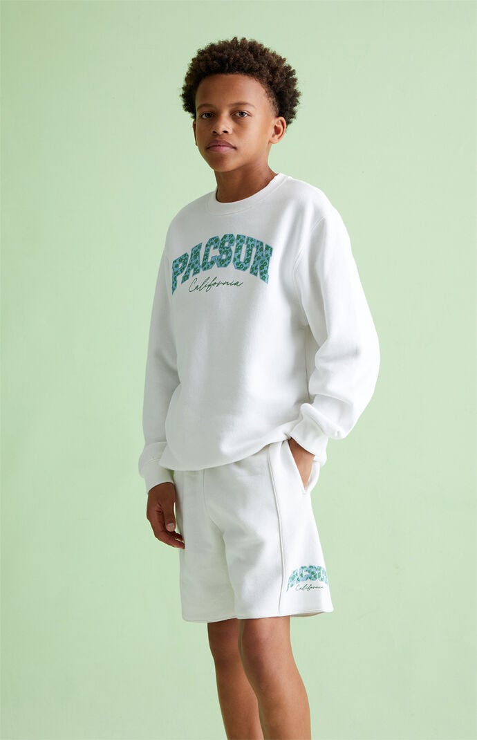 PacSun Kids Piped Sweat Shorts PacSun