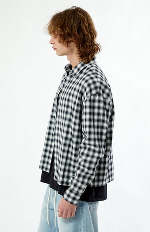 Plaid Long Sleeve Button Down Shirt image number 2