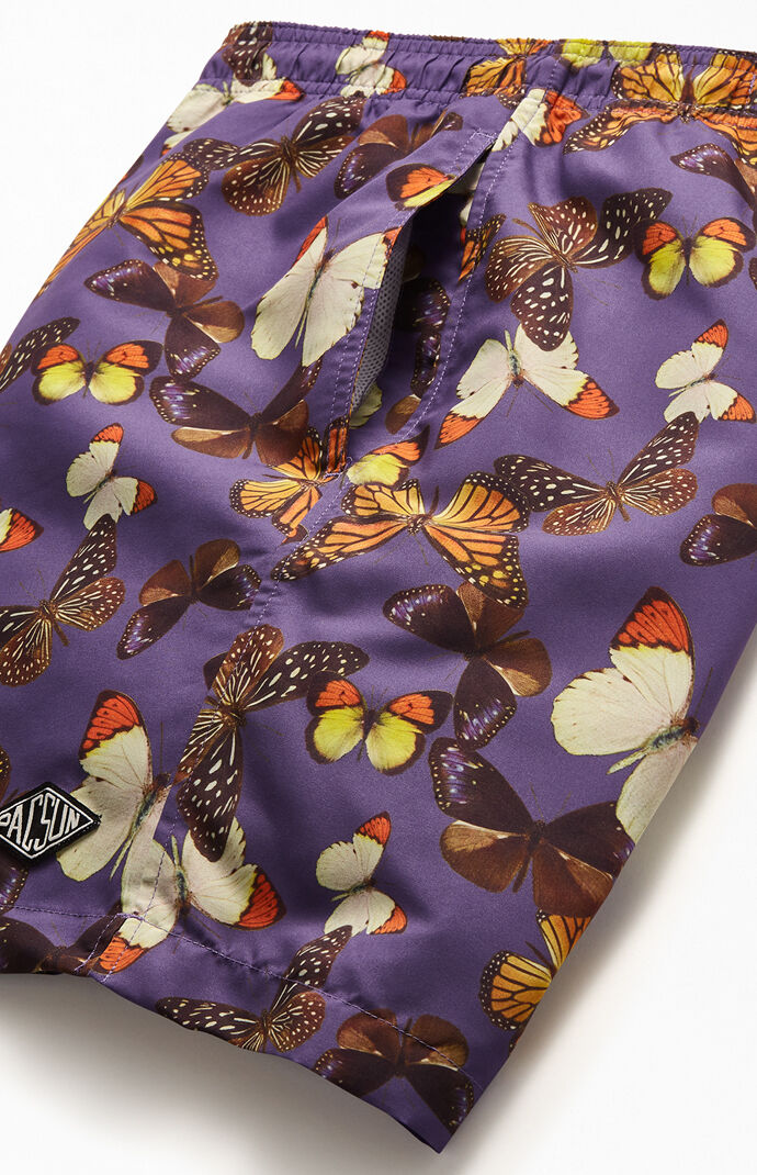 Butterfly 17" Swim Trunks