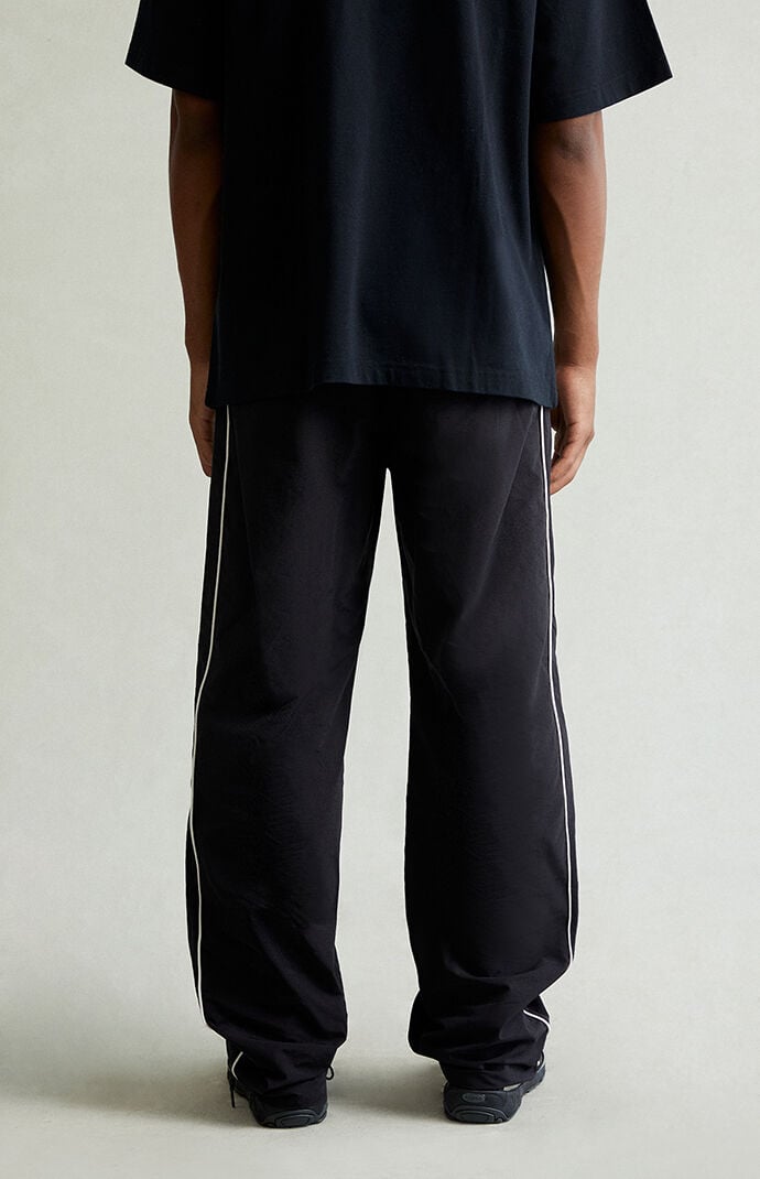 Pacsun Black Bolton Baggy Track Pants