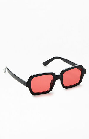 By PacSun Studio Square Frame Sunglasses image number 1