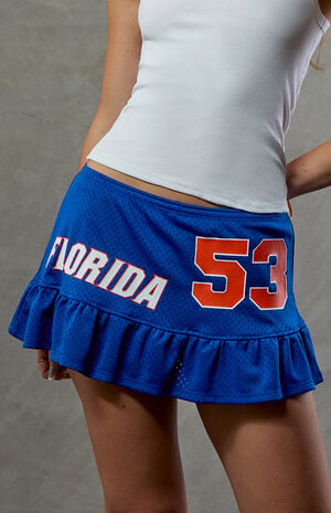 Florida Gators Ruffle Mini Skort image number 2