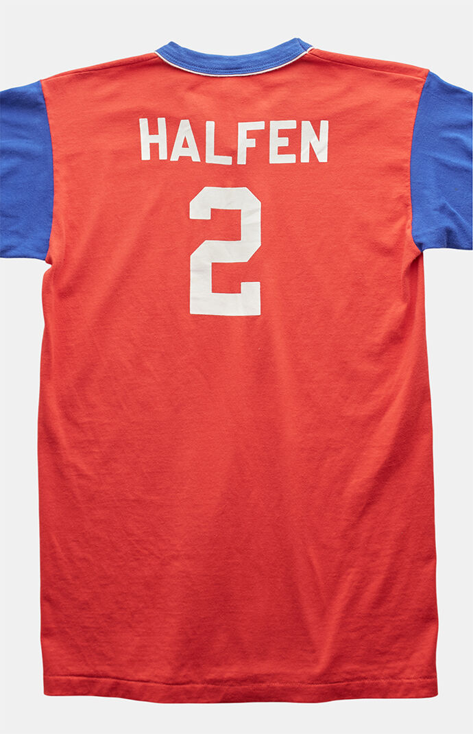 PS VINTAGE '90s Russell Blank V-neck Graphic T-Shirt