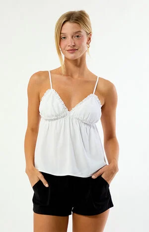 Emma Trim Babydoll Top image number 2