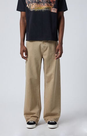 Tan Extreme Baggy Carpenter Jeans