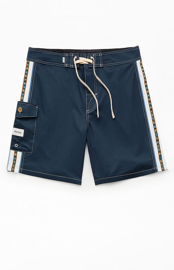 Rhythm Panel Stripe 8" Boardshorts