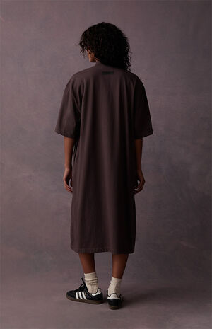 Women's Plum 3/4 Sleeve T-Shirt Dress image number 4