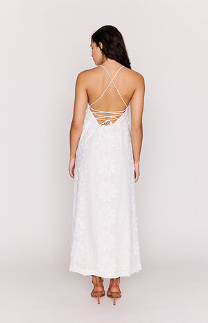 Alesia Lace Back Maxi Dress image number 3