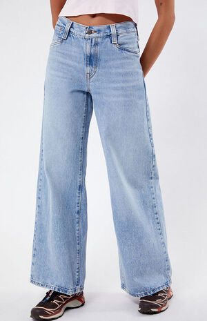 Light Indigo '94 Baggy Wide Leg Jeans image number 3