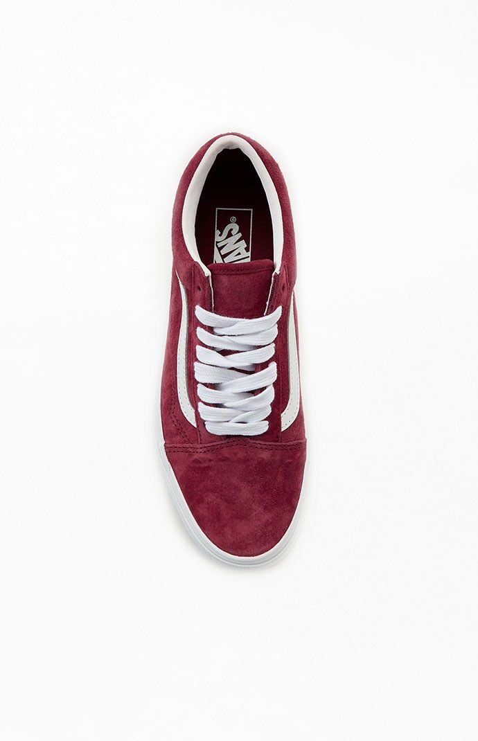 Burgundy vans sale for kids